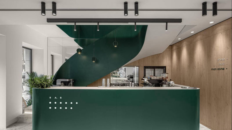 墨尔本店铺装修 - 意大利风格发廊 - 前台