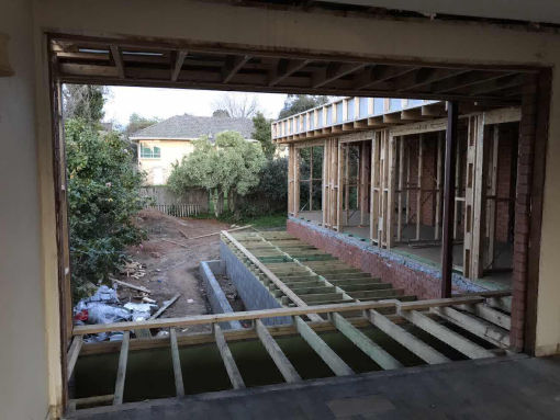 Mount Waverley房屋扩建加建--施工中