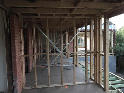 Mount Waverley房屋扩建加建--施工中